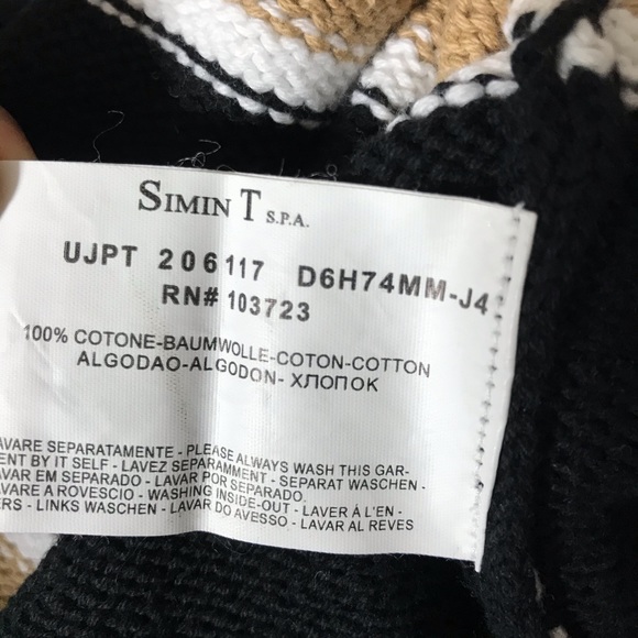 SOLD AJ ARMANI JEANS Mens Pull Over Sweater - Picture 6 of 8